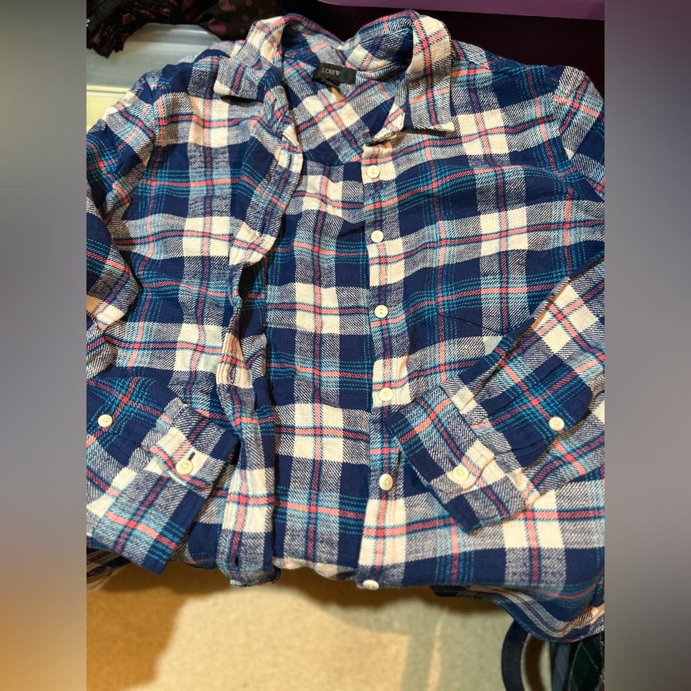 JCrew Flannel
